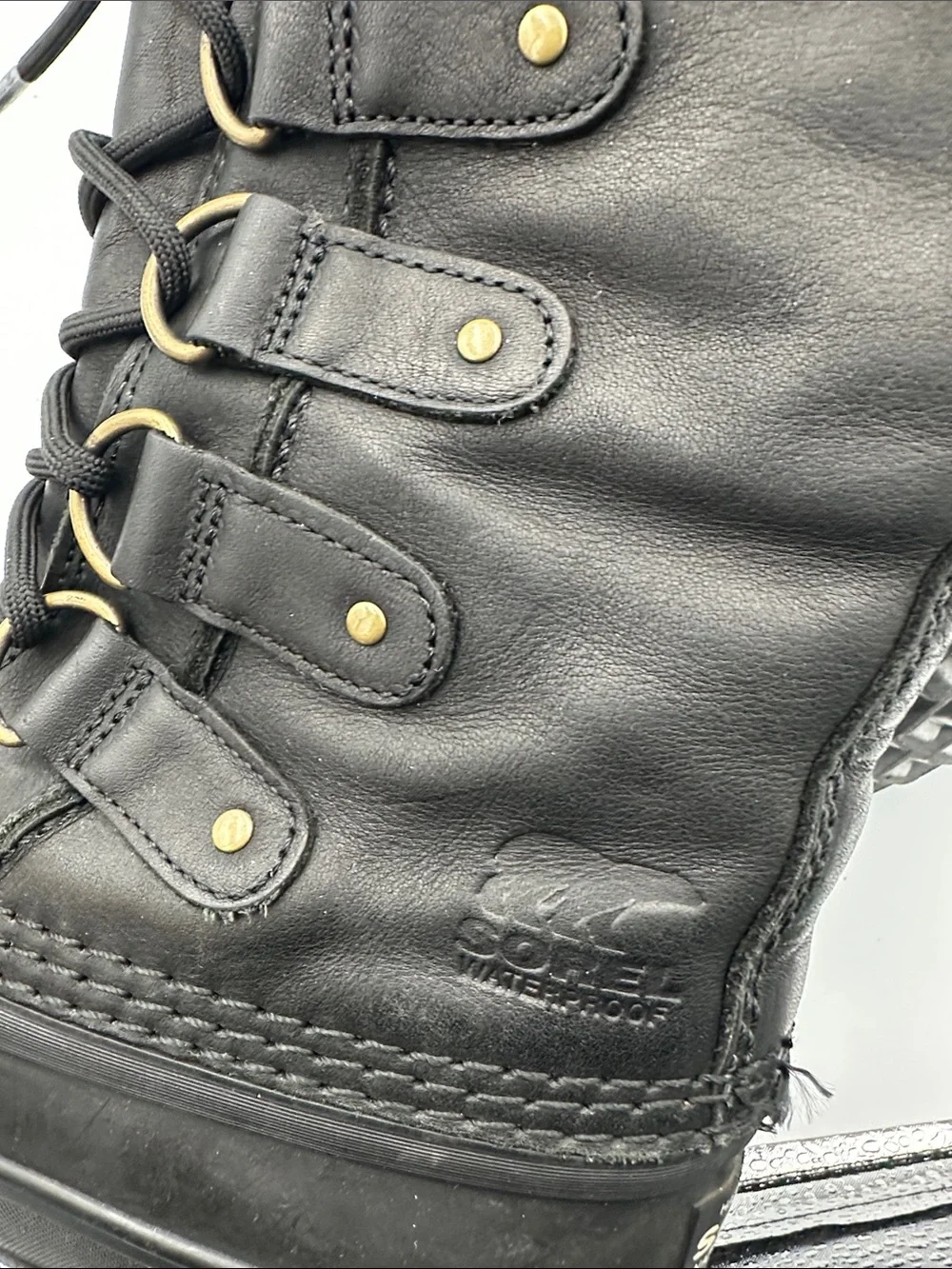 Sorel Joan Of Arctic Premium Leather Winter Boots Sz7